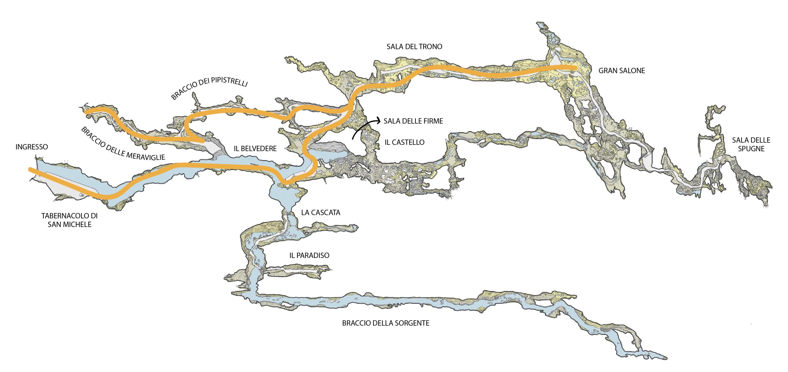 Mappa Grotte_Grotte Plus