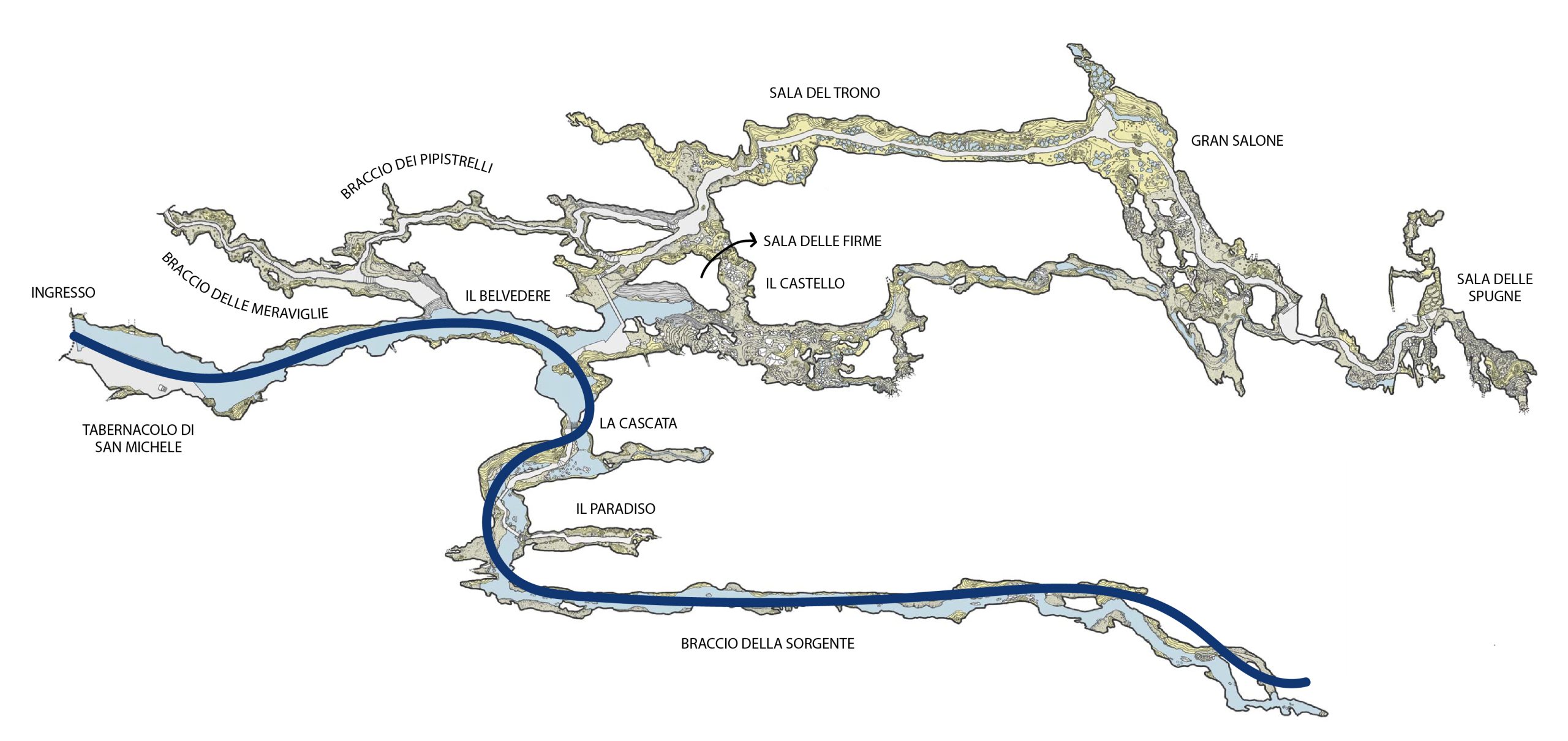 Mappa Grotte_Speleo